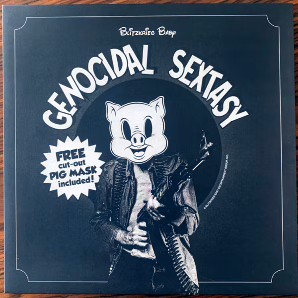 BLITZKRIEG BABY Genocidal Sextasy (Cloister - USA original) (NEW) LP