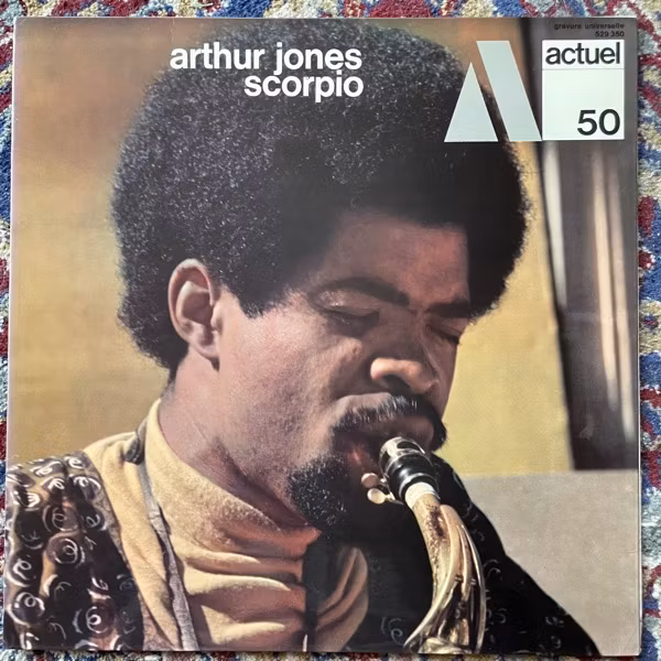 ARTHUR JONES Scorpio (BYG - France original) (EX/VG+) LP