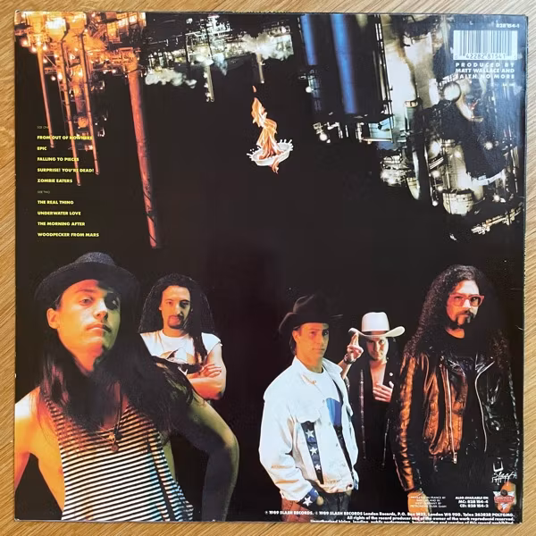 FAITH NO MORE The Real Thing (London - Europe original) (VG+/VG) LP