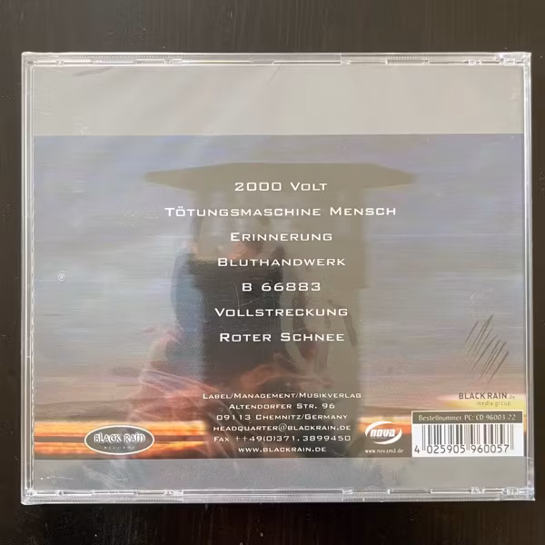 FEINDFLUG Sterbehilfe EP (Black Rain - Germany original) (SS) CDM