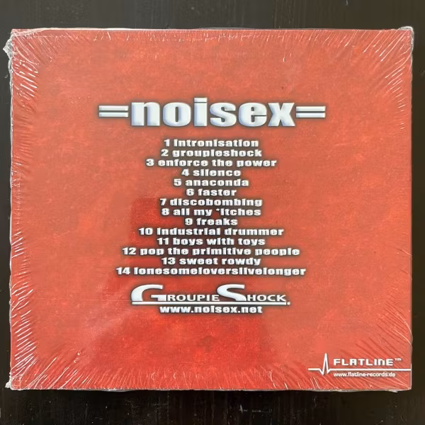 NOISEX Groupieshock (Flatline - Germany original) (SS) CD