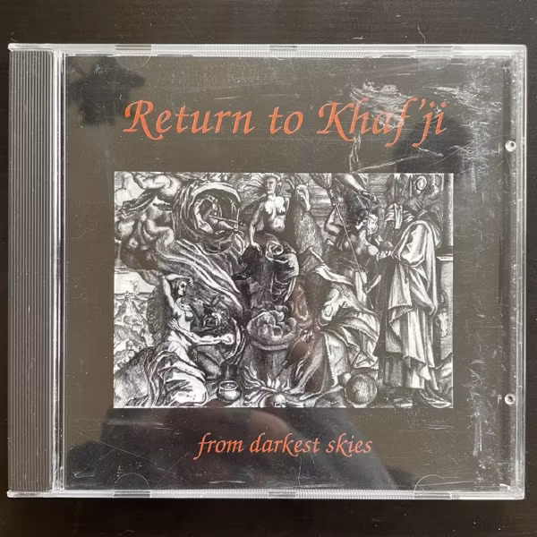 RETURN TO KHAF'JI From Darkest Skies (Resurrection - UK original) (EX) CD