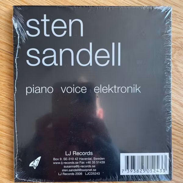 STEN SANDELL Music In The World Of Sten Sandell (LJ - Sweden original) (SS) CD