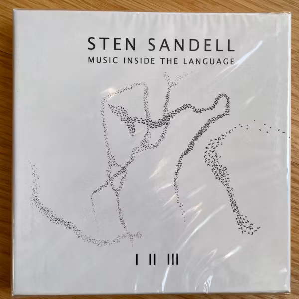 STEN SANDELL Music Inside The Language - I II III (LJ - Sweden original) (SS) 3CD BOX