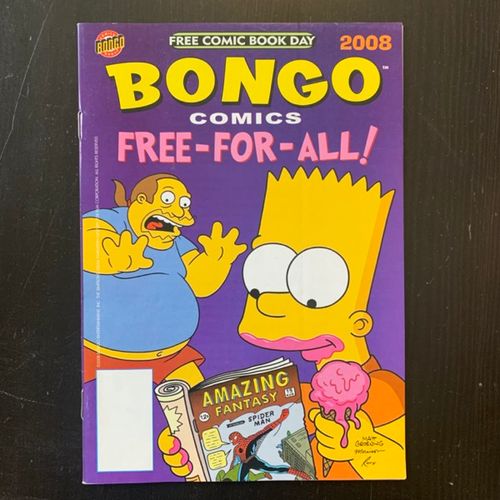 BONGO COMICS 2008 Simpsons Free-For-All