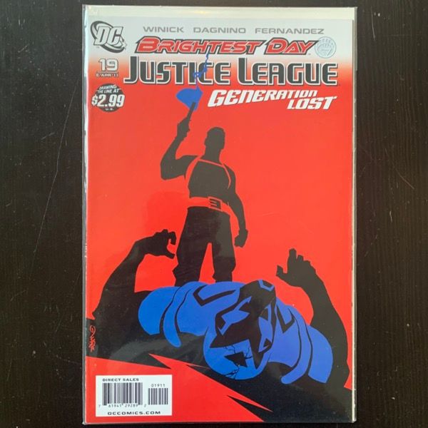 BRIGHTEST DAY: Justice League Generation Lost #19 2011 DC Comics