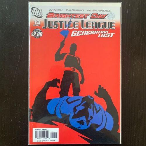 BRIGHTEST DAY: Justice League Generation Lost #19 2011 DC Comics