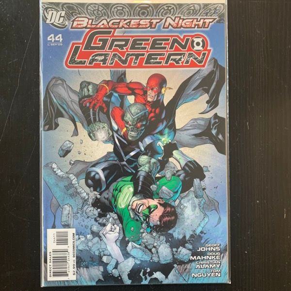 GREEN LANTERN CORPS: Blackest Night #44 2009 DC Comics
