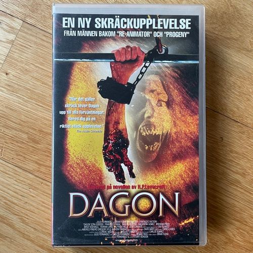DAGON (AB Collection, Scanbox - Sweden original) (VG+) VHS