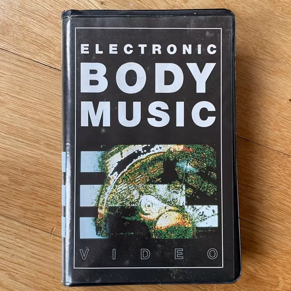 VARIOUS Electronic Body Music (Play It Again Sam - Belgium original) (VG) VHS
