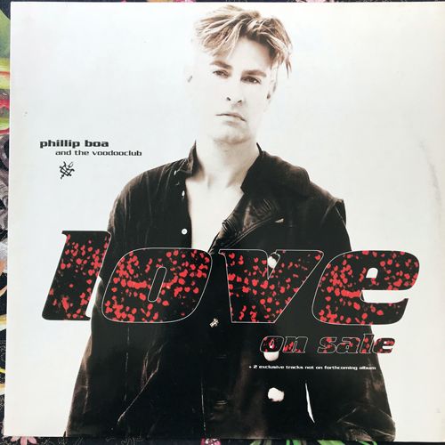 PHILLIP BOA AND THE VOODOOCLUB Love On Sale (Polydor - Germany original) (VG+) 12"