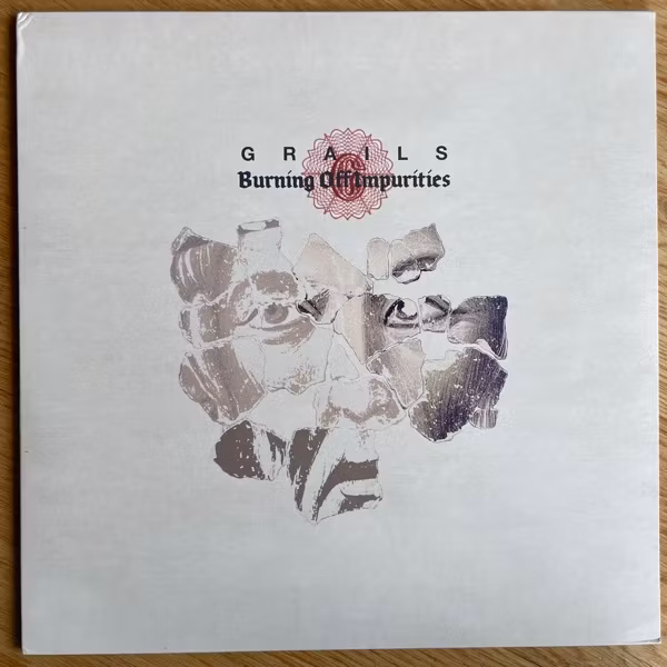 GRAILS Burning Off Impurities (Clear, blue vinyl) (Temporary Residence - USA original) (EX) 2LP