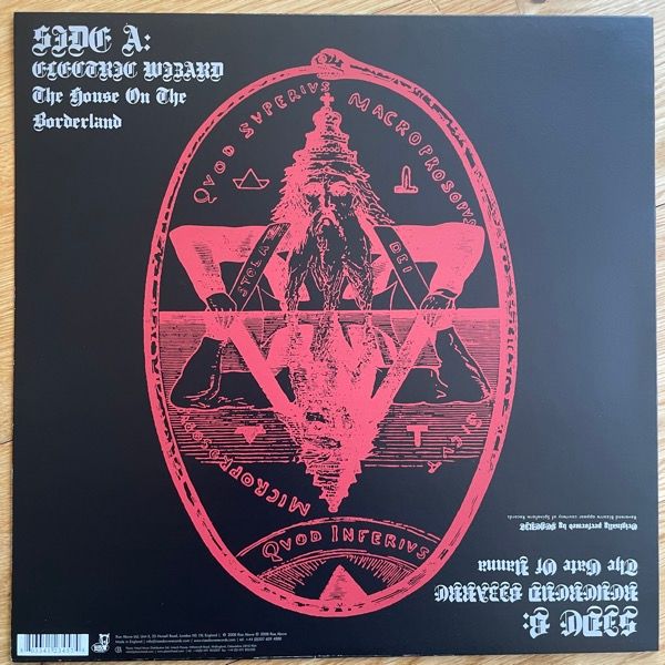 ELECTRIC WIZARD / REVEREND BIZARRE The House On The Borderland / The Gate Of Nanna (Rise Above - UK original) (EX) 12" EP