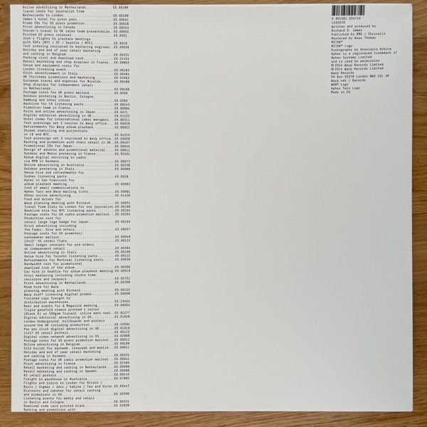 APHEX TWIN Syro (Warp - Europe original) (NM/EX) 3x12"