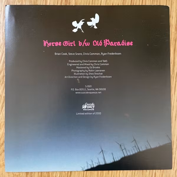 THESE ARMS ARE SNAKES Good Friday (Lavender vinyl) (EX) 7"