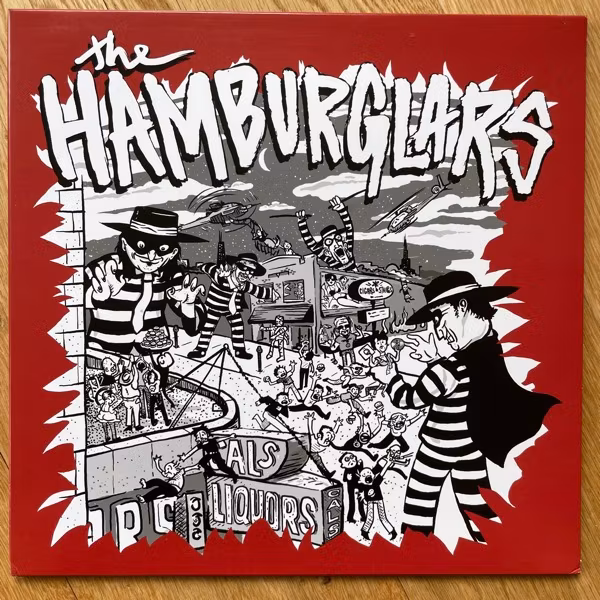 HAMBURGLARS, the The Hamburglars (Self released - USA original) (EX) 10"