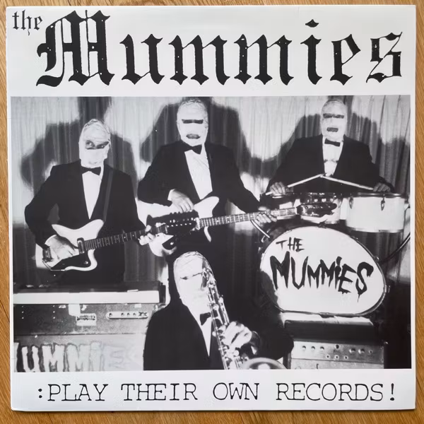 MUMMIES, the Play Their Own Records! (Clear vinyl) (Estrus - USA 2009 reissue) (EX/VG+) LP
