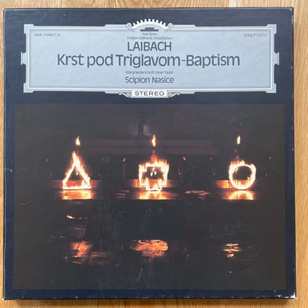 LAIBACH Krst Pod Triglavom - Baptism (Walter Ulbricht Schallfolien - Germany original) (VG/VG+) 2LP BOX