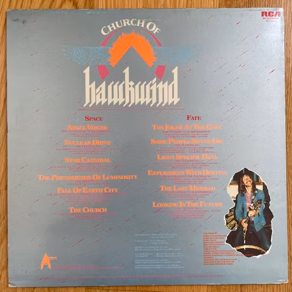 HAWKWIND Church Of Hawkwind (RCA - UK original) (VG+/EX) LP