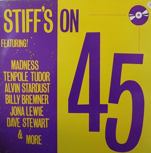 VARIOUS Stiffs on 45 (Stiff - Scandinavia original) (EX/VG+) LP