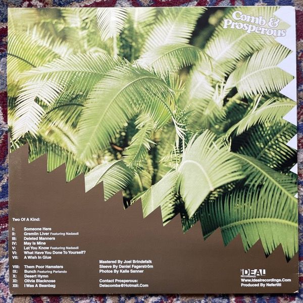 COMB & PROSPEROUS Two Of A Kind (iDEAL - Sweden original) (EX) LP
