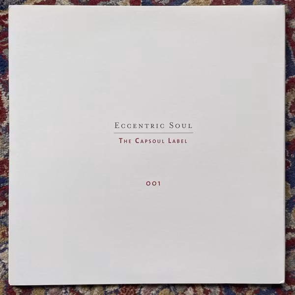 VARIOUS Eccentric Soul: The Capsoul Label (Numero Group - USA original) (EX) 2LP