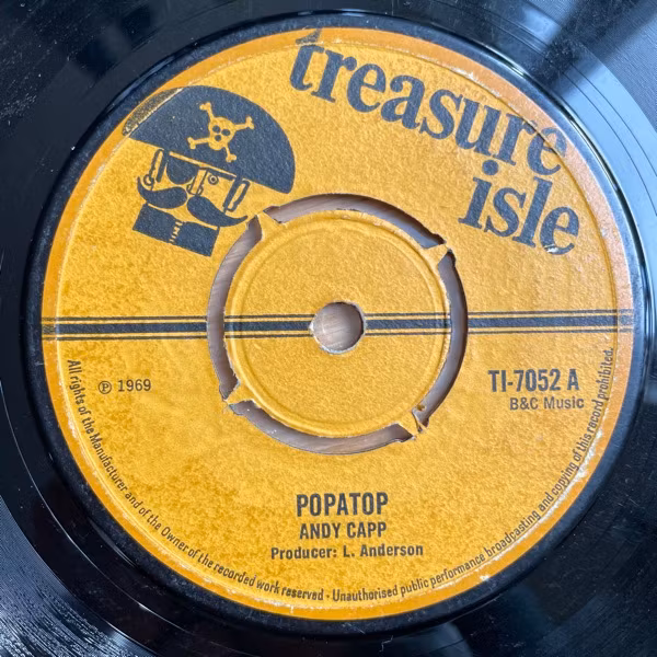 ANDY CAPP / RECO Popatop / The Lion Speaks (Treasure Isle - UK original) (VG-) 7"