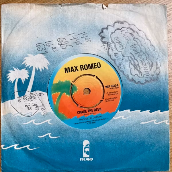 MAX ROMEO Chase The Devil (Island - UK original) (VG+) 7"