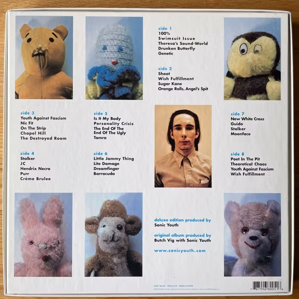 SONIC YOUTH Dirty (Goofin' - USA reissue) (EX) 4LP BOX