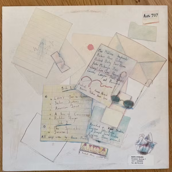 ANNETTE PEACOCK The Perfect Release (Aura - UK original) (VG+) LP