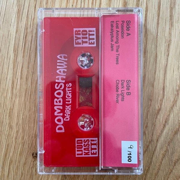 DOMBOSHAWA Dark Lights (Ljudkassett! - Sweden original) (NM) TAPE