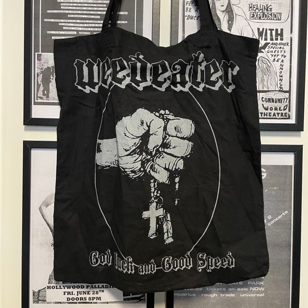 WEEDEATER God Luck and Good Speed (USED) TOTE BAG