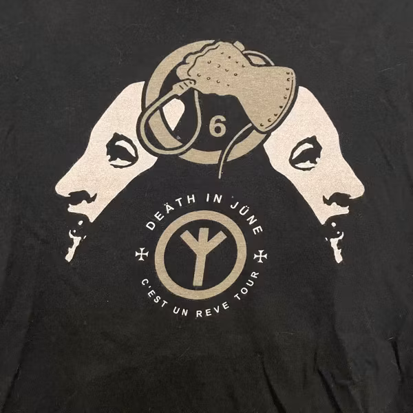 DEATH IN JUNE C'est Un Reve Tour (S) (USED) T-SHIRT
