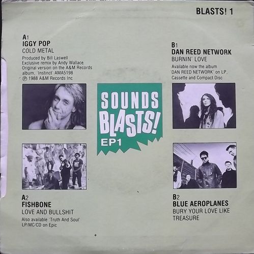 VARIOUS Sounds Blasts! EP 1 (Sounds - UK original) (VG) 7"