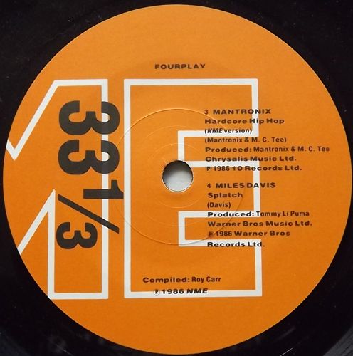VARIOUS Fourplay (New Musical Express - UK original) (VG+) 7"