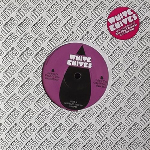 WHITE KNIVES Death Is King Of The Dancefloor (Moptaco Dics - Sweden original) (EX) 7"