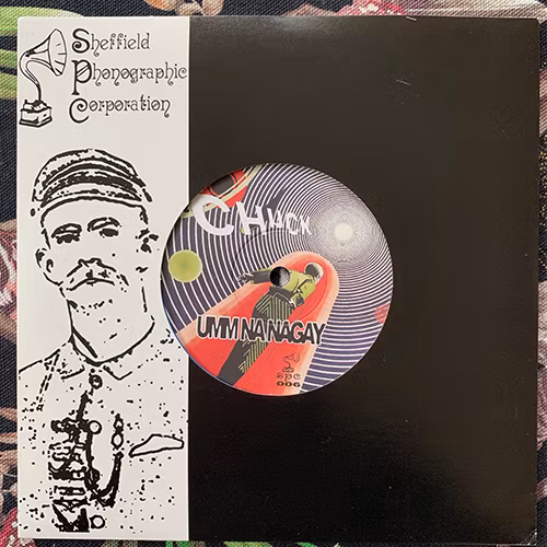 CHUCK Umm Na Nagay (Blue vinyl) (Thee Sheffield Phonographic Corporation - UK original) (EX) 7"