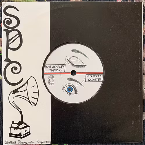 BALOR KNIGHTS / THE SCARLET TUESDAY Banana Split Single (Yellow vinyl) (Thee Sheffield Phonographic Corporation - UK original) (EX) 7"