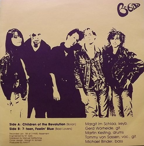 BAD LOVERS Children of the Revolution (B-Bad - Germany original) (EX) 7"