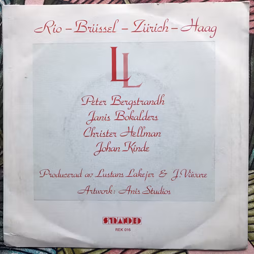 LUSTANS LAKEJER Diamanter (Stranded - Sweden original) (VG+) 7"