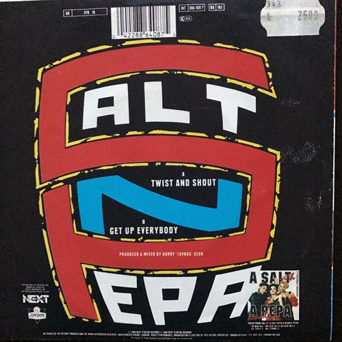 SALT 'N' PEPA Twist And Shout (London - Holland original) (VG+) 7"