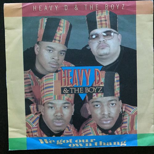 HEAVY D. & THE BOYZ We Got Our Own Thang (MCA - Germany original) (VG/VG+) 7"