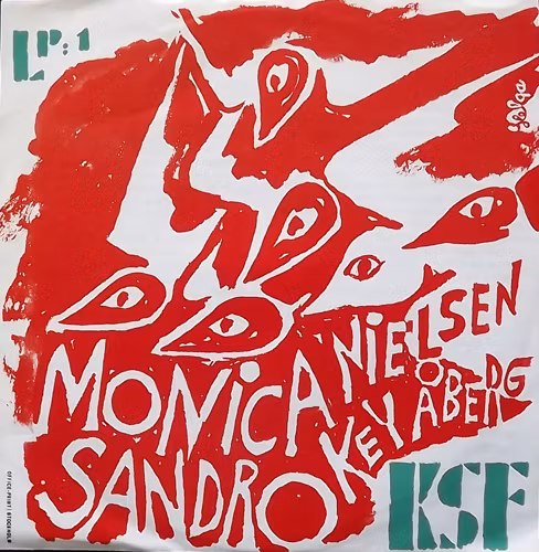 MONICA NIELSEN / SANDRO KEY-ÅBERG Split (KSF - Sweden original) (EX) 7"