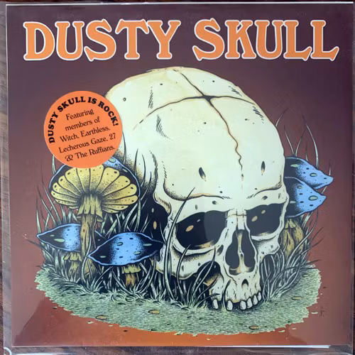 DUSTY SKULL Tossed & Lost (Blue vinyl) (Outer Battery - USA original) (NM) 7"