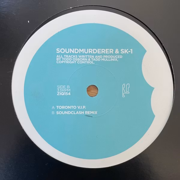 SOUNDMURDERER & SK-1 Toronto V.I.P. / Soundclash Remix (Planet Mu - UK original) (VG+) 12"