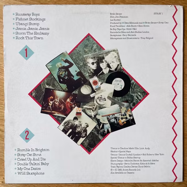 STRAY CATS Stray Cats (Arista - UK original) (VG) LP