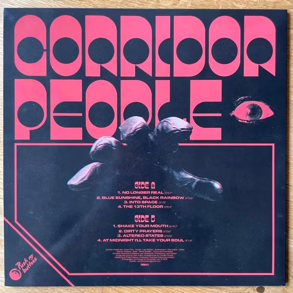 CORRIDOR PEOPLE Corridor People (Push My Buttons - Sweden original) (EX) LP