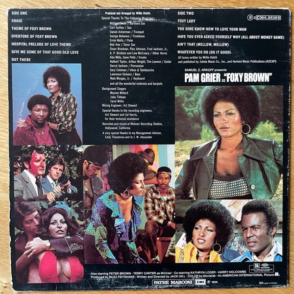 SOUNDTRACK Willie Hutch – Foxy Brown (Tamla Motown - France original) (G/VG) LP