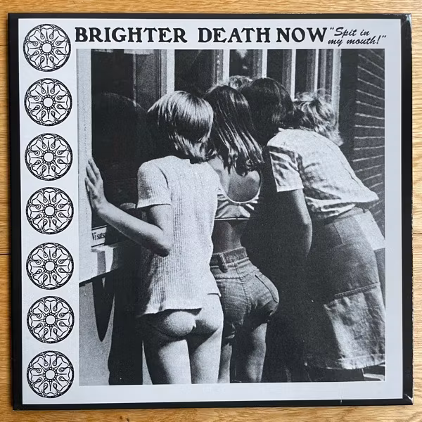 BRIGHTER DEATH NOW Everything Is Gonna' Be Alright (Clear vinyl) (Cold Meat Industry - Sweden original) (EX/NM) 10"
