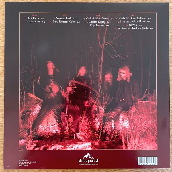 MZ.412 In Nomine Dei Nostri Satanas Luciferi Excelsi (AnnapurnA - Italy reissue) (EX) 2LP